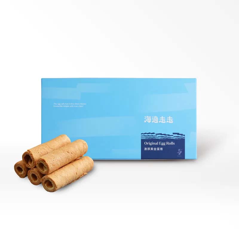 Hiwalk Snacks Hiwalk Golden Egg Roll (extra thick, 16 sticks) Hiwalk Golden Egg Roll (extra thick, 16 sticks)  海邊走走 激厚黃金蛋捲 16支入