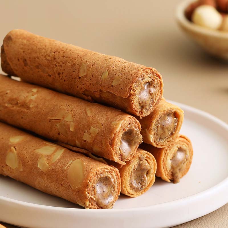 Hiwalk Snacks Hiwalk Nuts Egg Roll Hiwalk Nuts Egg Roll