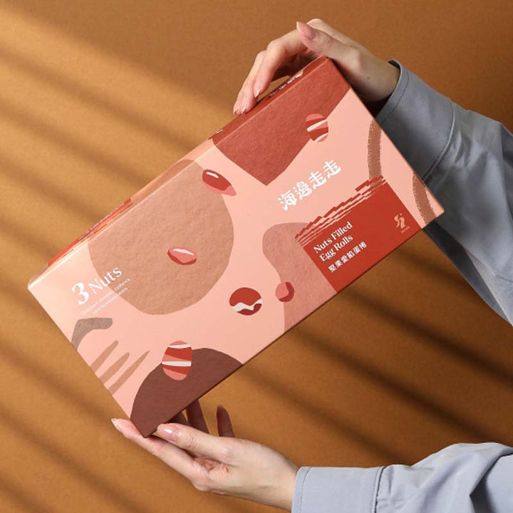 Hiwalk Snacks Hiwalk Nuts Egg Roll Hiwalk Nuts Egg Roll