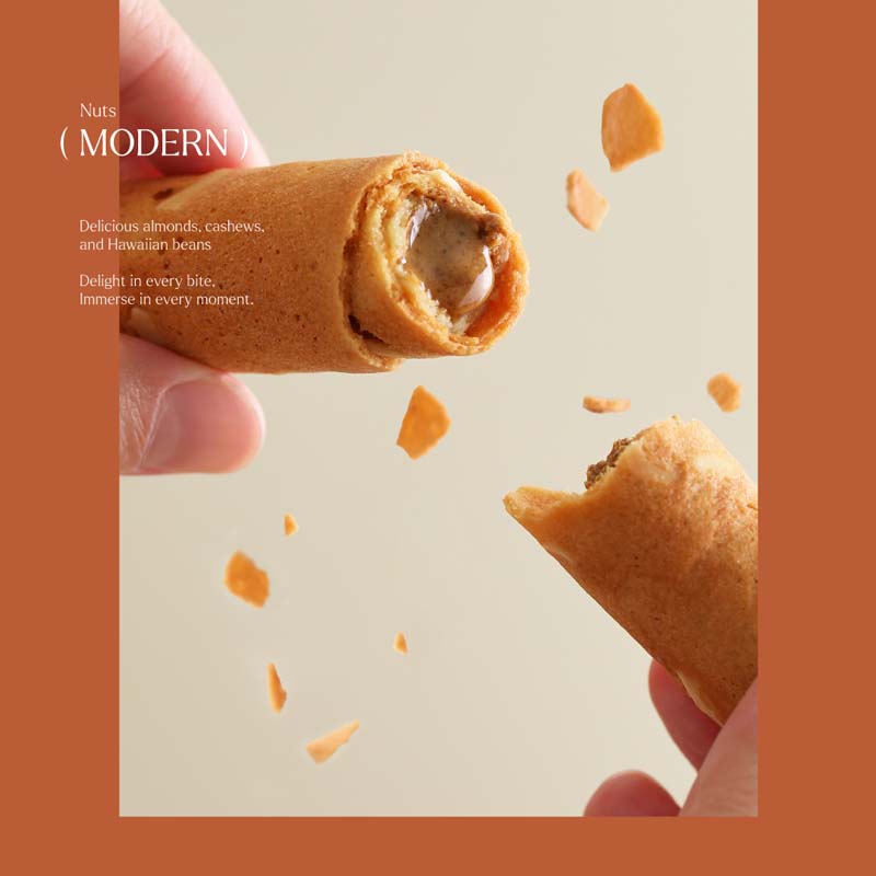 Hiwalk Snacks Hiwalk Nuts Egg Roll Hiwalk Nuts Egg Roll