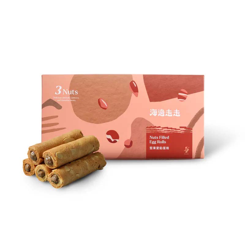 Hiwalk Snacks Hiwalk Nuts Egg Roll Hiwalk Nuts Egg Roll