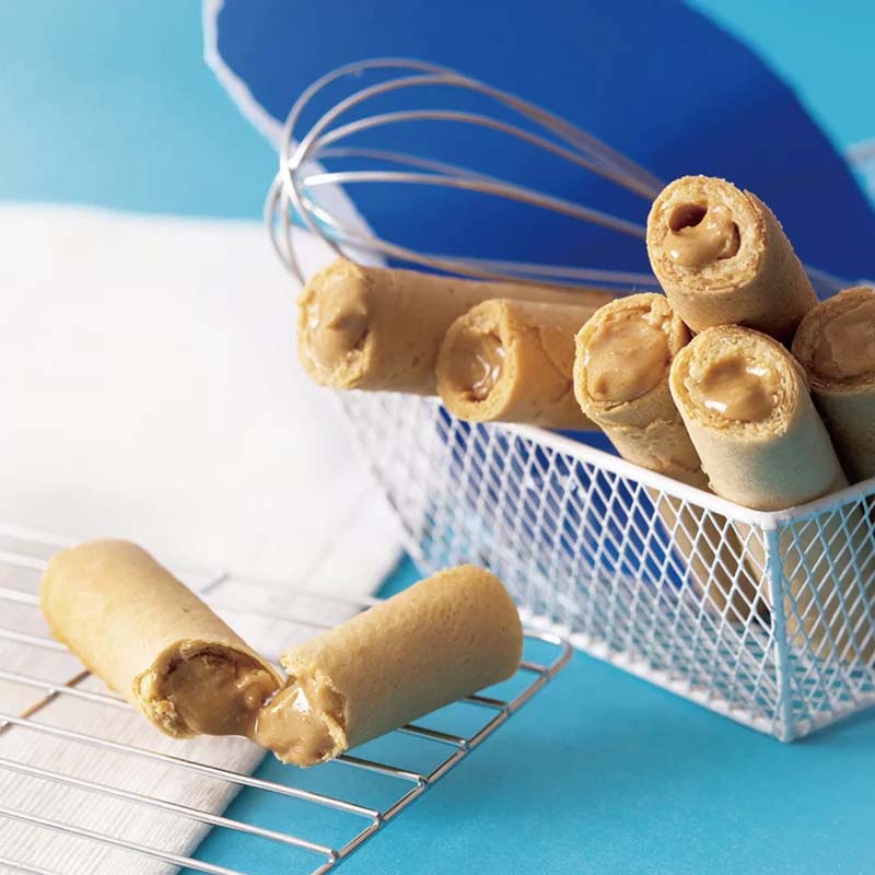 Hiwalk Snacks Hiwalk Peanut Egg Roll (4 packs) Hiwalk Peanut Egg Roll (4 packs) 海邊走走 花生愛餡蛋捲（四包入）