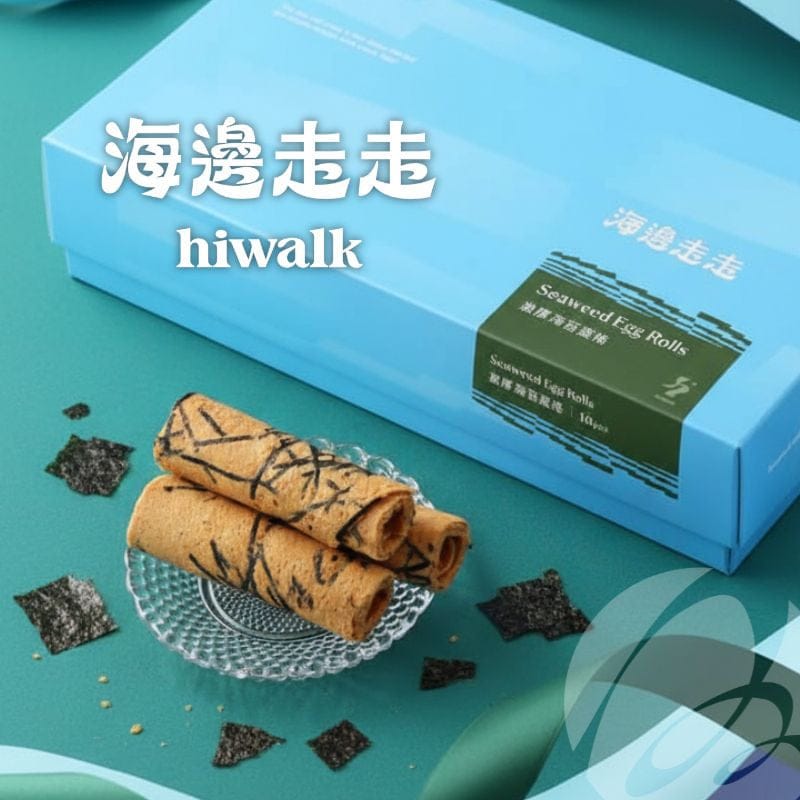 Hiwalk Snacks Hiwalk Seaweed Egg Roll (extra thick) Hiwalk Seaweed Egg Roll (extra thick)