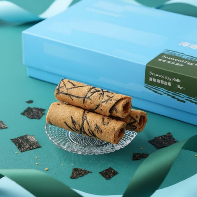 Hiwalk Snacks Hiwalk Seaweed Egg Roll (extra thick) Hiwalk Seaweed Egg Roll (extra thick)