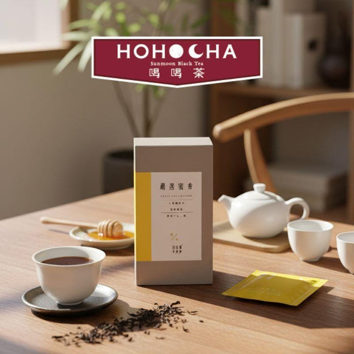 HOHOCHA Tea Hohocha Taiwan Honey Black Tea (24 tea bags in a box) Taiwan Honey Black Tea (24 tea bags in a box)
