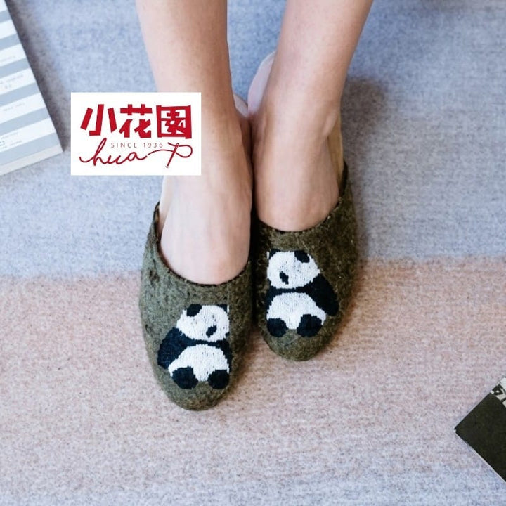 HUA Shoe Shoe Little Garden Taiwan Embroidered Indoor Slippers Little Garden Taiwan Embroidered Indoor Slippers