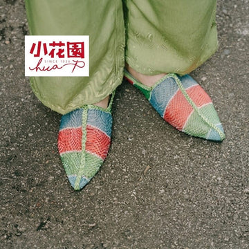 HUA Shoe Shoe Little Garden Taiwan Embroidered Outdoor Slippers Little Garden Taiwan Embroidered Outdoor Slippers