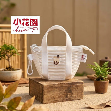 HUA Shoe Women's Handbags Little Garden Taiwan Embroidered Zipper Tote Bag Small Little Garden Taiwan Embroidered Zipper Tote Bag Small