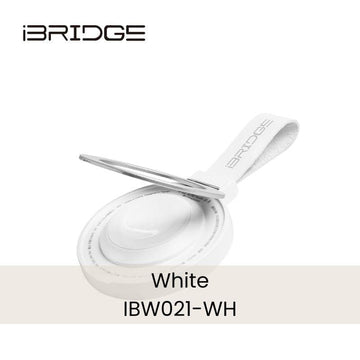 iBridge Cables, Chargers & Adapters White iBridge 15W Magnetic Ring Stand 2-in-1 Wireless Charger iBridge 15W Magnetic Ring Stand 2-in-1 Wireless Charger
