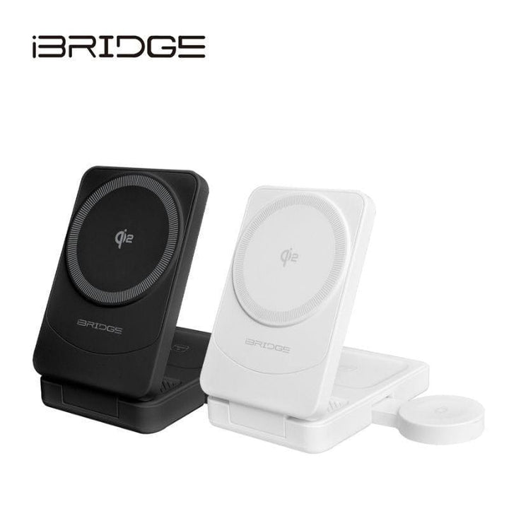 iBridge Cables, Chargers & Adapters iBridge Fast Qi2 3-in-1 Foldable Wireless Charger iBridge Fast Qi2 3-in-1 Foldable Wireless Charger