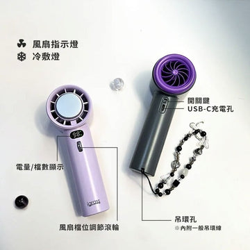 iGrass USB & Mobile Fans iGrass Digital 100-Speed Cooling Fan iGrass Digital 100-Speed Cooling Fan