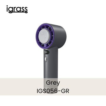 iGrass USB & Mobile Fans Grey iGrass Digital 100-Speed Cooling Fan iGrass Digital 100-Speed Cooling Fan