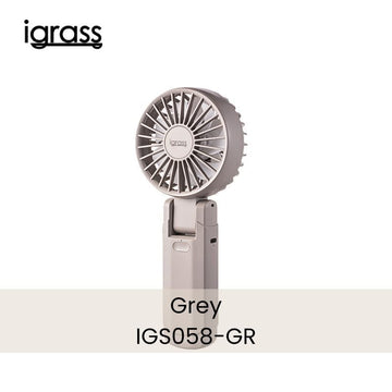 iGrass USB & Mobile Fans Grey iGrass Foldable Dual-Blade Powerful Silent Fan iGrass Foldable Dual-Blade Powerful Silent Fan