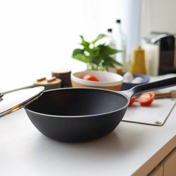 JIA JIA Wok Non Stick Deep Pan Wok JIA Wok Non Stick Deep Pan Wok