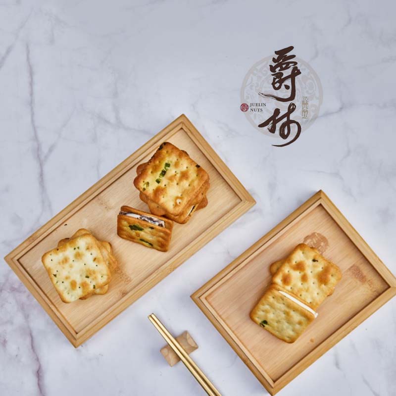 Juelin Biscuits, Cookies & Wafers Juelin Nougat Crackers -Snack- Fresh from Taiwan Juelin Nougat Crackers -Snack- Fresh from Taiwan