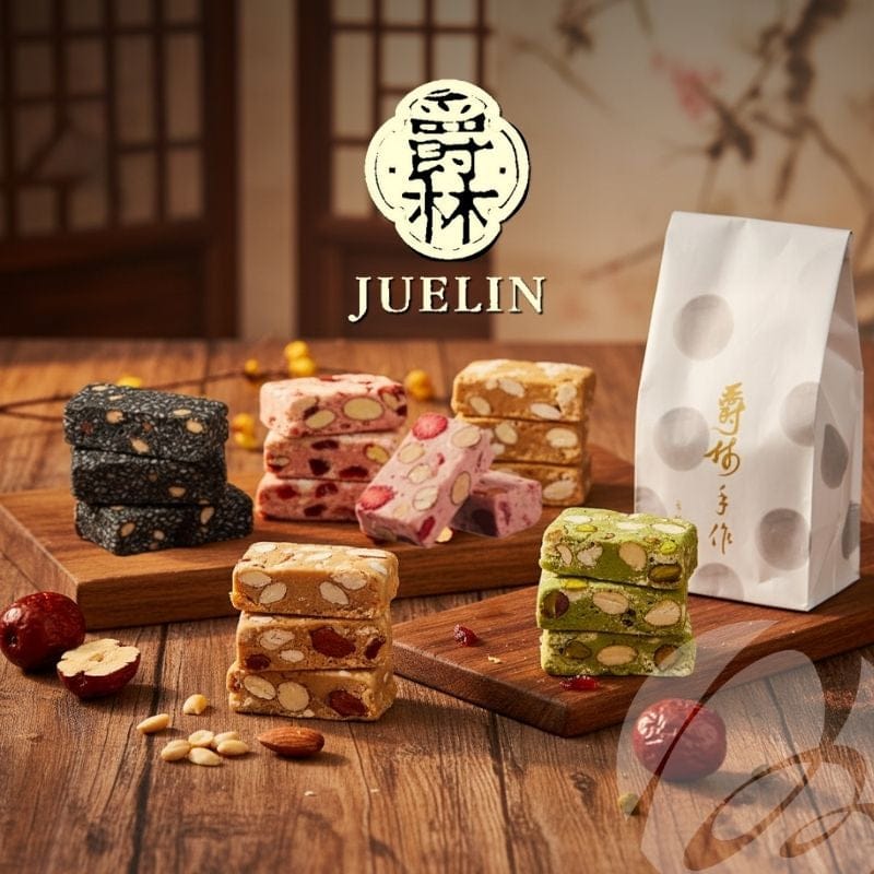 Juelin Biscuits, Cookies & Wafers Juelin Nougats Various Flavours 15pcs/Box - Fresh From Taiwan Juelin Nougats Various Flavours 15pcs/Box - Fresh From Taiwan