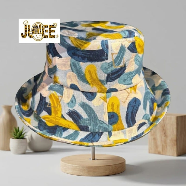 Jumee Hats & Caps Feather Sun Hat JUMEE Women's Fashion & Sun Hats Collection – Reversible Bucket Hats & Wide-Brim Sun Hats JUMEE Women's Fashion & Sun Hats Collection – Reversible Bucket Hats &