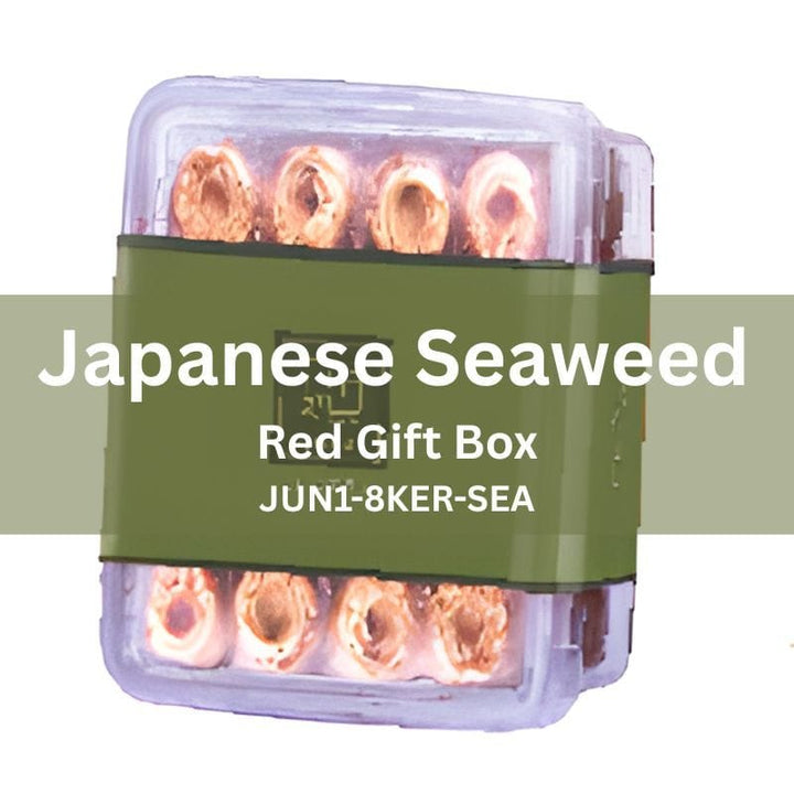 June 1st Gift Set & Hampers Japanese Seaweed JUN1 Signature 8-Knot Egg Rolls - Red Gift Box 320g JUN1 Signature 8-Knot Egg Rolls - Red Gift Box 320g