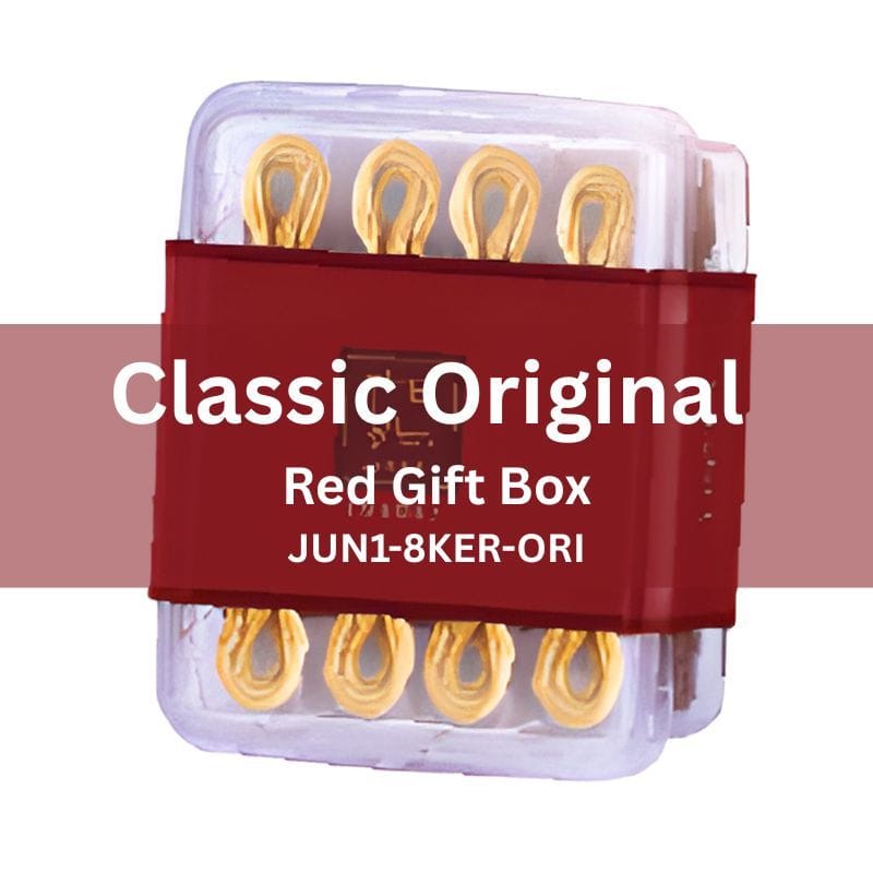 June 1st Gift Set & Hampers Classic Original JUN1 Signature 8-Knot Egg Rolls - Red Gift Box 320g JUN1 Signature 8-Knot Egg Rolls - Red Gift Box 320g
