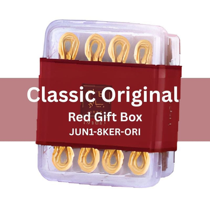 June 1st Gift Set & Hampers Classic Original JUN1 Signature 8-Knot Egg Rolls - Red Gift Box 320g JUN1 Signature 8-Knot Egg Rolls - Red Gift Box 320g
