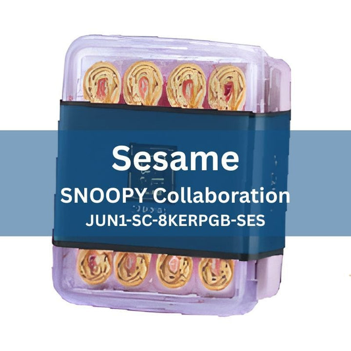 June 1st Gift Set & Hampers Sesame JUN1 SNOOPY Collaboration Unique 8-Knot Egg Rolls Gift Box JUN1 SNOOPY Collaboration Unique 8-Knot Egg Rolls Gift Box