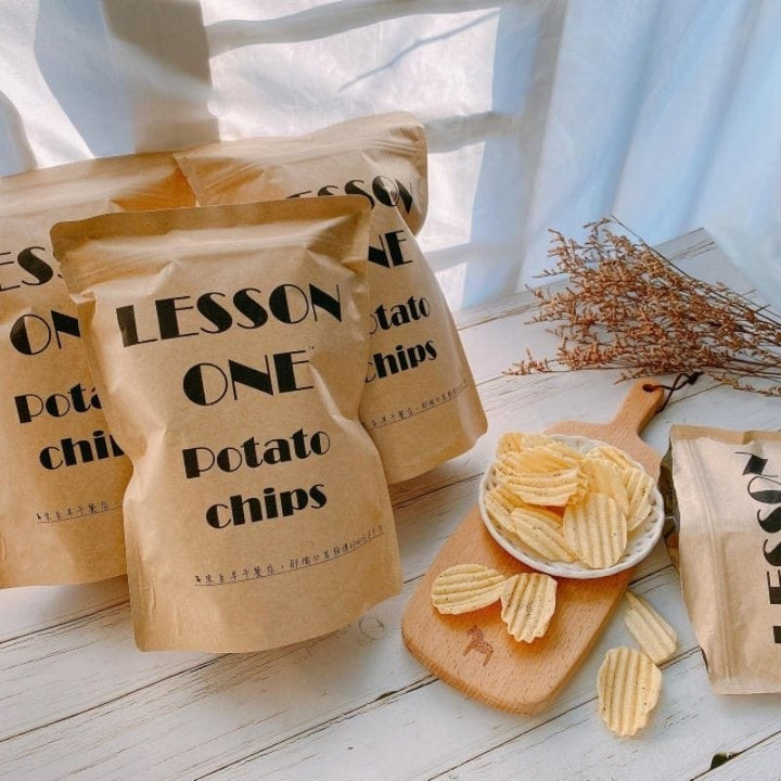 Lesson One Chips & Crisps Taiwan Lesson One Vegan Potato Chips 150 g | Taiwan’s Viral Snack! Taiwan Lesson One Vegan Potato Chips 150 g | Taiwan’s Viral Snack!