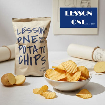Lesson One Chips & Crisps Taiwan Lesson One Vegan Potato Chips 150 g | Taiwan’s Viral Snack! Taiwan Lesson One Vegan Potato Chips 150 g | Taiwan’s Viral Snack!