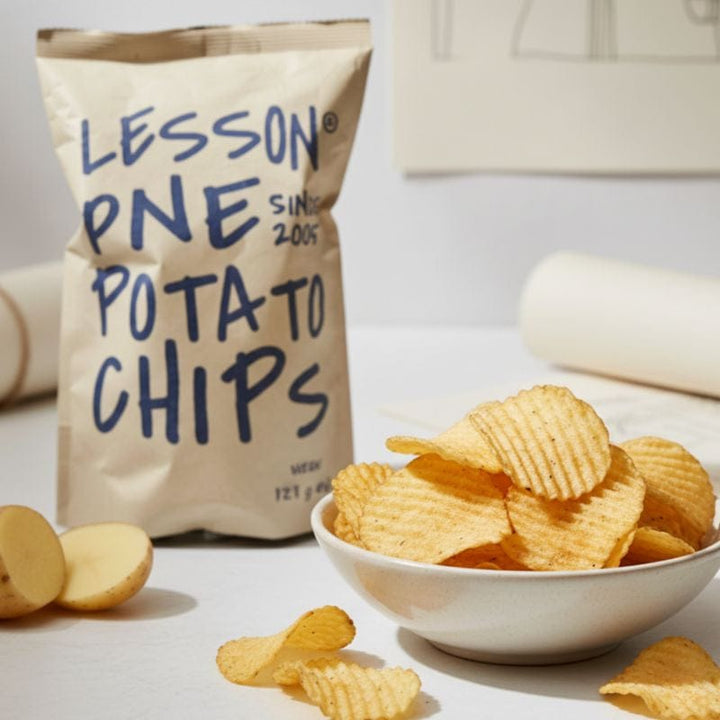 Lesson One Chips & Crisps Taiwan Lesson One Vegan Potato Chips 150 g | Taiwan’s Viral Snack! Taiwan Lesson One Vegan Potato Chips 150 g | Taiwan’s Viral Snack!
