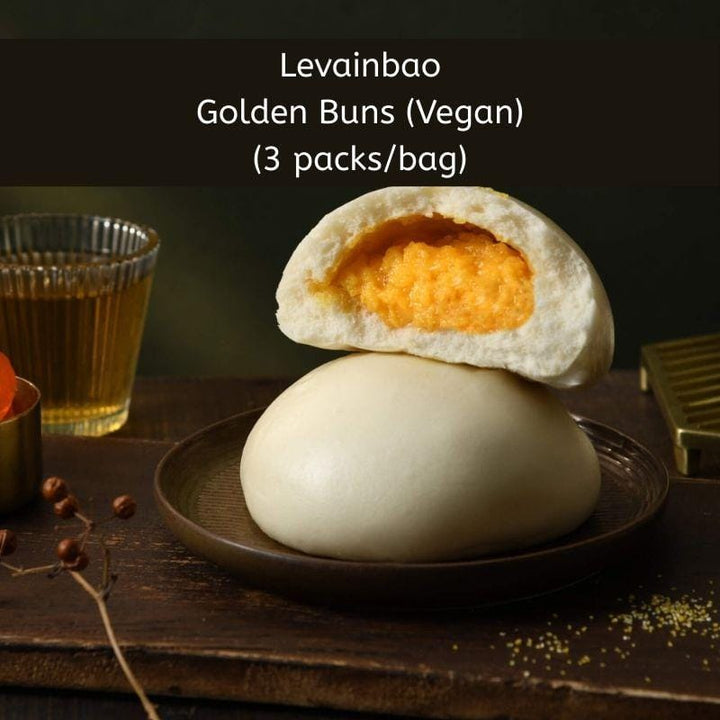 Levainbao Crisps & Puffed Snacks Golden Lava CNY Levainbao Assorted Vegetarian Steamed Buns (Frozen) CNY Levainbao Assorted Vegetarian Steamed Buns (Frozen)