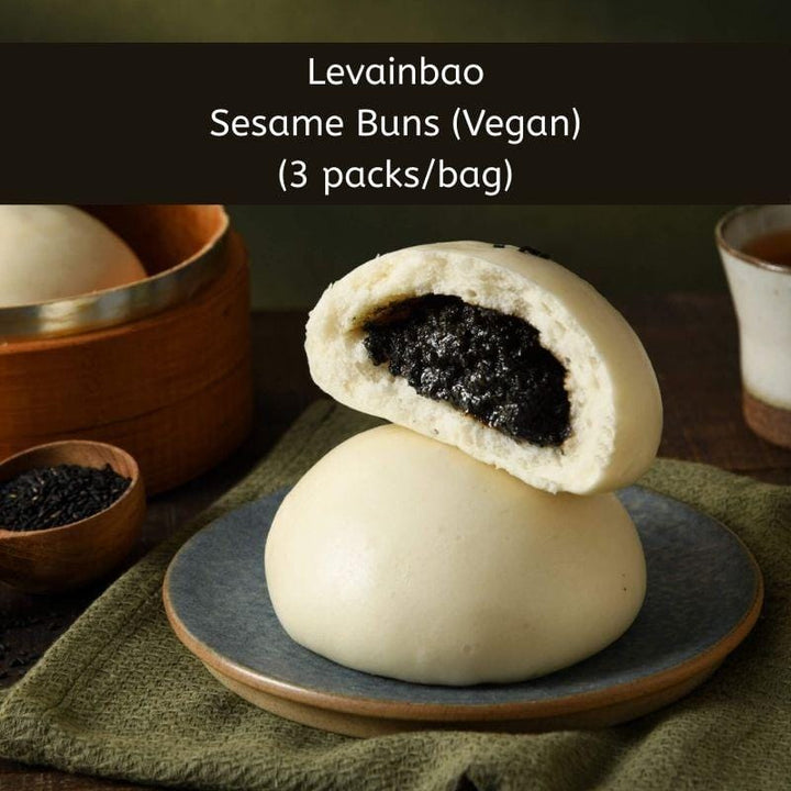 Levainbao Crisps & Puffed Snacks Sesame CNY Levainbao Assorted Vegetarian Steamed Buns (Frozen) CNY Levainbao Assorted Vegetarian Steamed Buns (Frozen)