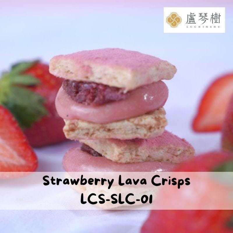 Lu Chin Shu Snack Cakes & Pastries Strawberry Lu Chin Shu Thousands Layered Flavor Filling Lava Crisps Lu Chin Shu Thousands Layered Flavor Filling Lava Crisps