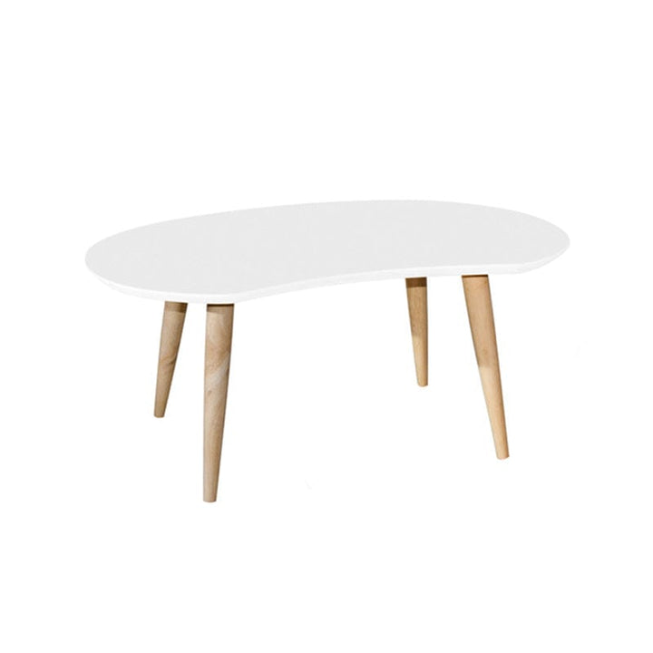 Lumife Table White Bean Coffee Table Bean Coffee Table