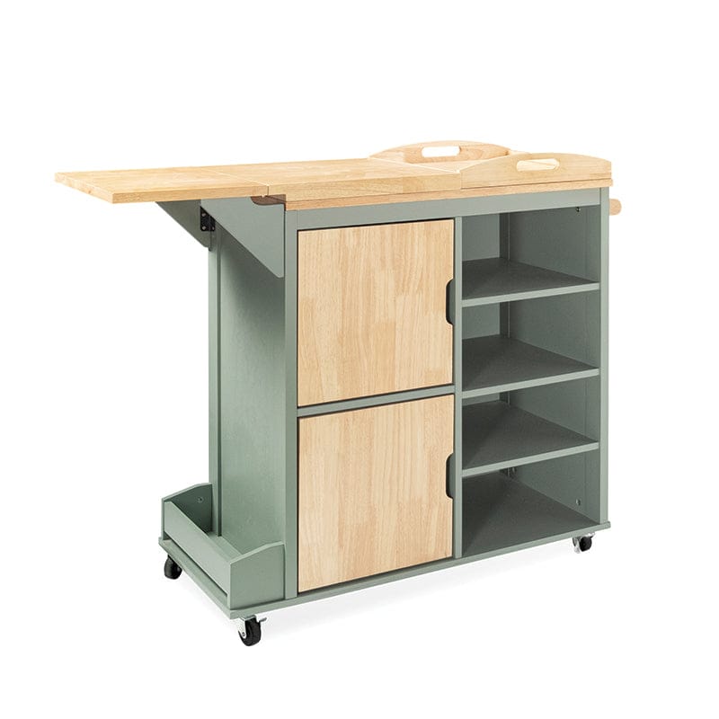 Lumife Kitchen & Wine Cabinet Connie Kitchen Cart Connie Kitchen Cart