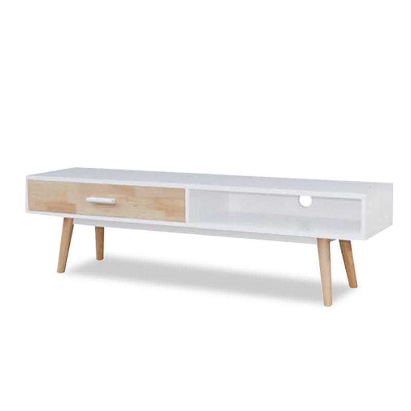 Lumife TV Cabinet White Hollywood 6ft TV Cabinet Hollywood 6ft TV Cabinet