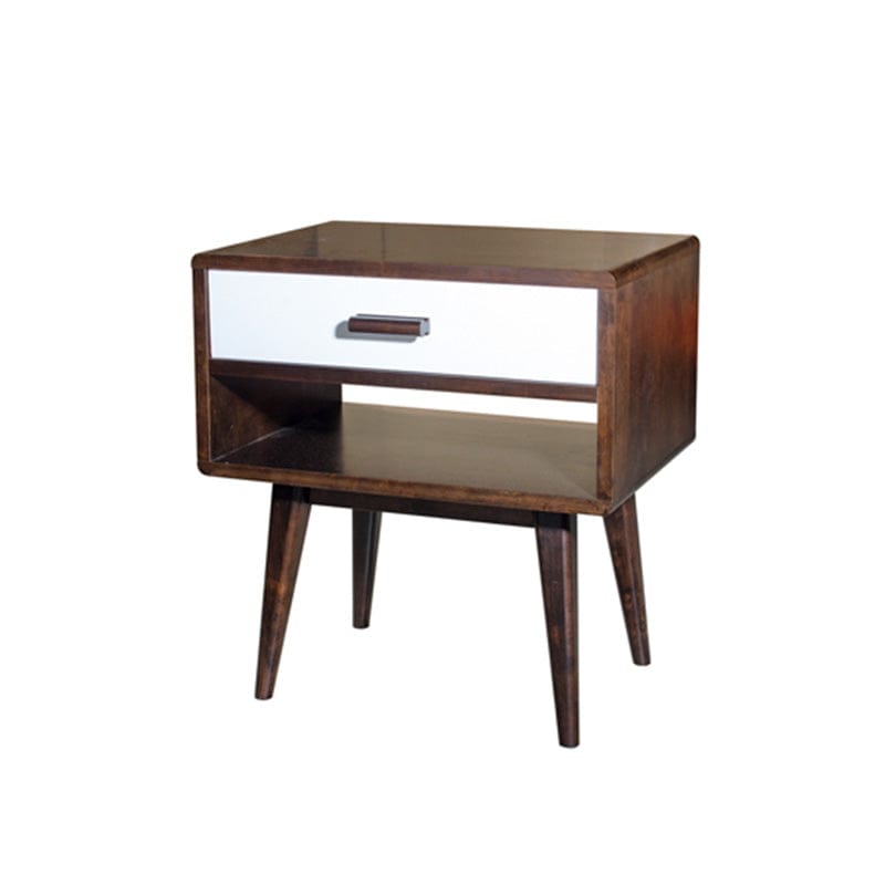 Lumife Table Cappuccino Hollywood Nightstand Hollywood Nightstand