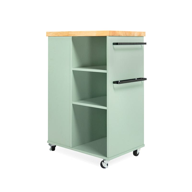 Lumife Kitchen & Wine Cabinet Terence Kitchen Cart Terence Kitchen Cart