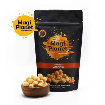 Magi Planet Popcorn MagiPlanet Caramel Crunch Popcorn Classic Flavor (Lacto-Vegetarian) (110g) MagiPlanet Caramel Crunch Popcorn Classic Flavor (Lacto-Vegetarian) (1