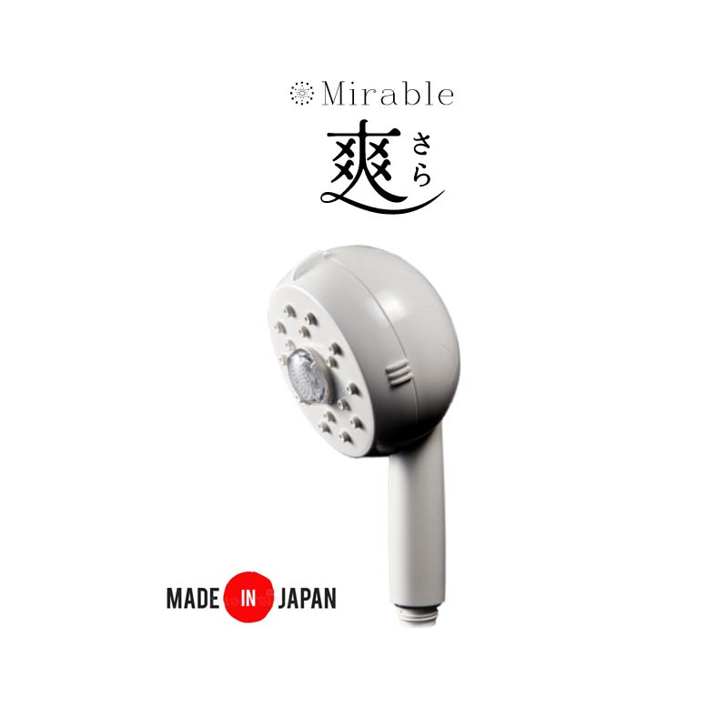 Mirable Shower Head Mirable Sara Fine Bubble Shower Head Mirable Sara Fine Bubble Shower Head