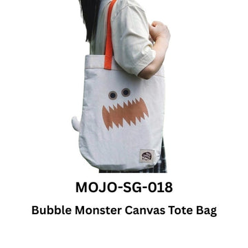 Mojo Tote Bags Bubble Monster Mojo Canvas Tote Bag Mojo Canvas Tote Bag