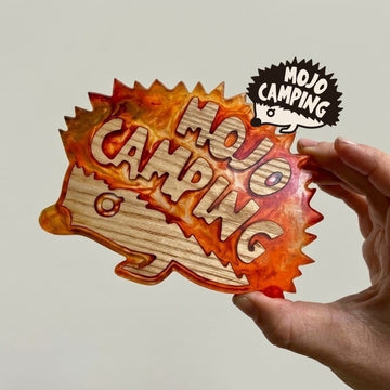 Mojo Placemats & Coasters Mojo Taiwan Hedgehog Solid Wood & Epoxy Resin Coaster Mojo Taiwan Hedgehog Solid Wood & Epoxy Resin Coaster