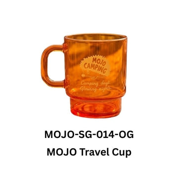 Mojo Cups, Mugs & Glasses Orange Mojo Taiwan Travel Cup Heat Resistent Brown Orange Colour Mojo Taiwan Travel Cup