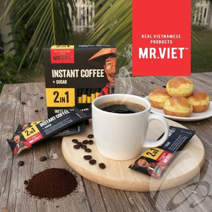 Mr Viet Instant Coffee MR VIET Coffee Instant Coffee,  2in1 Rich Flavor MR VIET Coffee Instant Coffee,  2in1 Rich Flavor