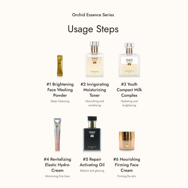 Nywow o Facial Oil Nywow o Orchid Repair Activating Oil 70ml Nywow o Orchid Repair Activating Oil 70ml