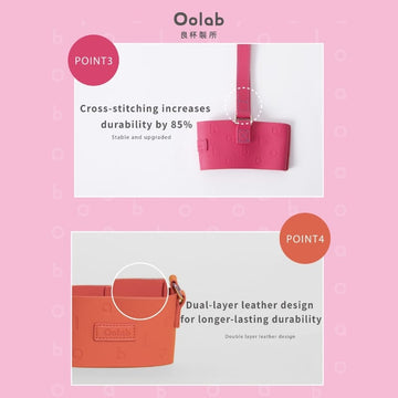 Oolab Water Bottles & Accessories Oolab Color Palette Series Tumbler Carry Sleeve Cup Holder Oolab Color Palette Series Tumbler Carry Sleeve Cup Holder