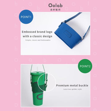 Oolab Water Bottles & Accessories Oolab Color Palette Series Tumbler Carry Sleeve Cup Holder Oolab Color Palette Series Tumbler Carry Sleeve Cup Holder