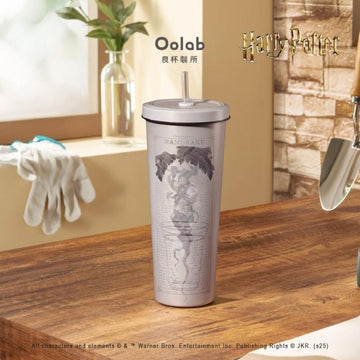 Oolab Vacuum Flasks Oolab Harry Potter Collection Stainless Steel Straw Cup 850ml Oolab Harry Potter Collection Stainless Steel Straw Cup 850ml