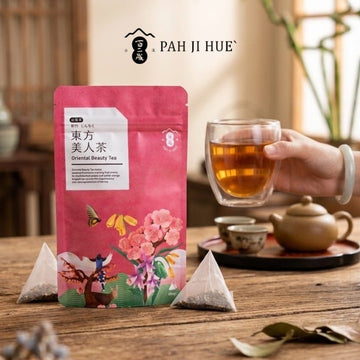 Pah Ji Hue Tea & Tea Bags Pah Ji Hue - Formosa Tea ( Oriental Beauty Tea & Sijichun Oolong Tea ) | 2g x 6 bags Pah Ji Hue - Formosa Tea ( Oriental Beauty Tea & Sijichun Oolong Tea )