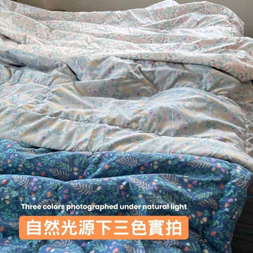 Pika Pika Blankets, Comforters & Quilts PikaPika Authentic Made-in-Korea Quilt (2m x 1m) – Lightweight Spring/Summer All-Season Comforter - Monet Garden Series PikaPika Authentic Made-in-Korea Quilt (2m x 1m) – Lightweight Spring/