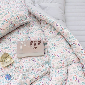 Pika Pika Blankets, Comforters & Quilts PikaPika Authentic Made-in-Korea Quilt (2m x 1m) – Lightweight Spring/Summer All-Season Comforter - Monet Garden Series PikaPika Authentic Made-in-Korea Quilt (2m x 1m) – Lightweight Spring/
