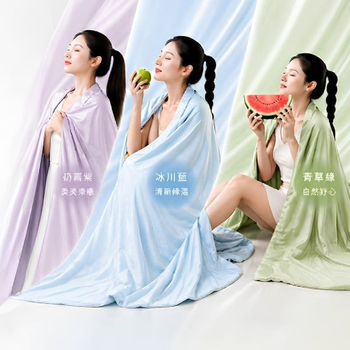 Pika Pika Blankets, Comforters & Quilts Pikapika - Ice Silk Cooling Blanket Pikapika - Ice Silk Cooling Blanket